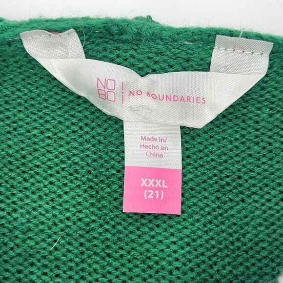 No Boundaries Elf Dress Size XXXL Womens Juniors Hooded Christmas Holiday Party - Picture 3 of 9